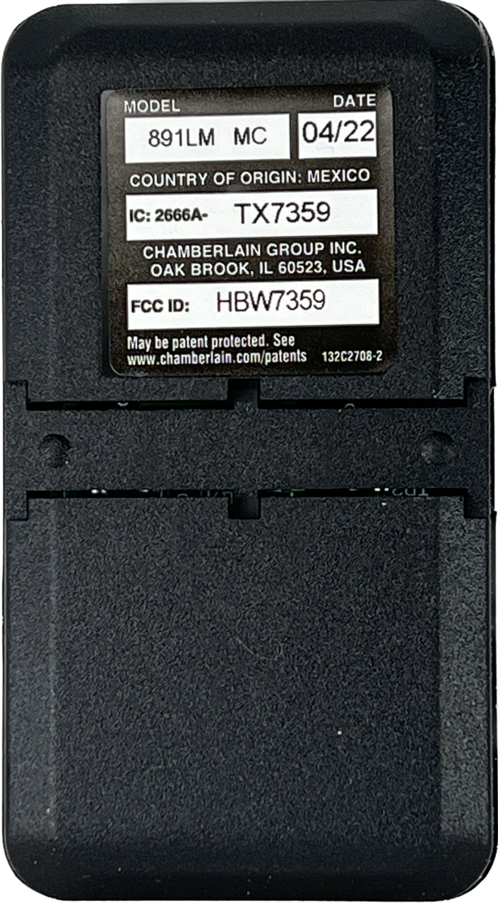 Liftmaster_891LM_back